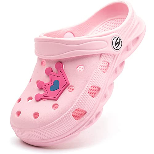 HOBIBEAR Boys and Girls Classic Graphic Garden Clogs Slip on Water Shoes(Toddler/Little Kids/Big ... | Amazon (US)