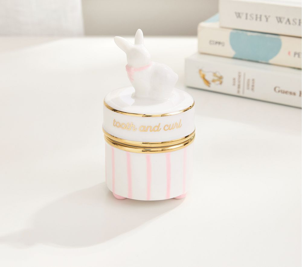 Tooth and Curl Keepsake Box | Pottery Barn Kids