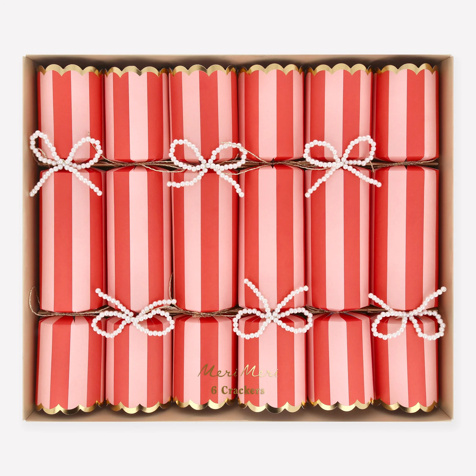 Striped Christmas Crackers | Meri Meri