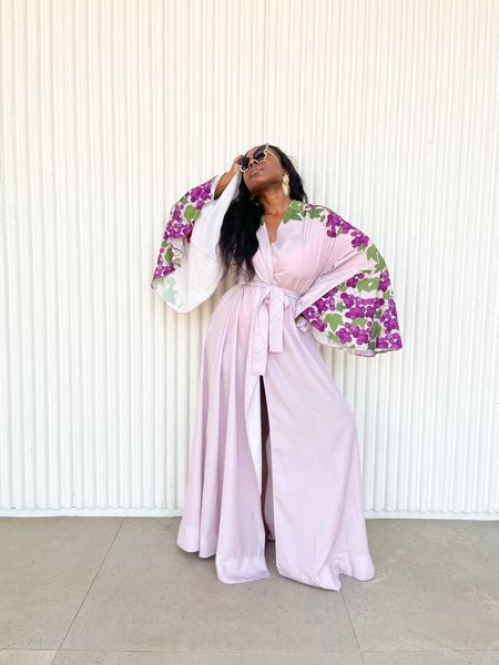 Maybe if I wear this robe, Spring will come early? 🥹
I got this Andrea Iyamah robe at 40% off!

#LTKsalealert #LTKtravel