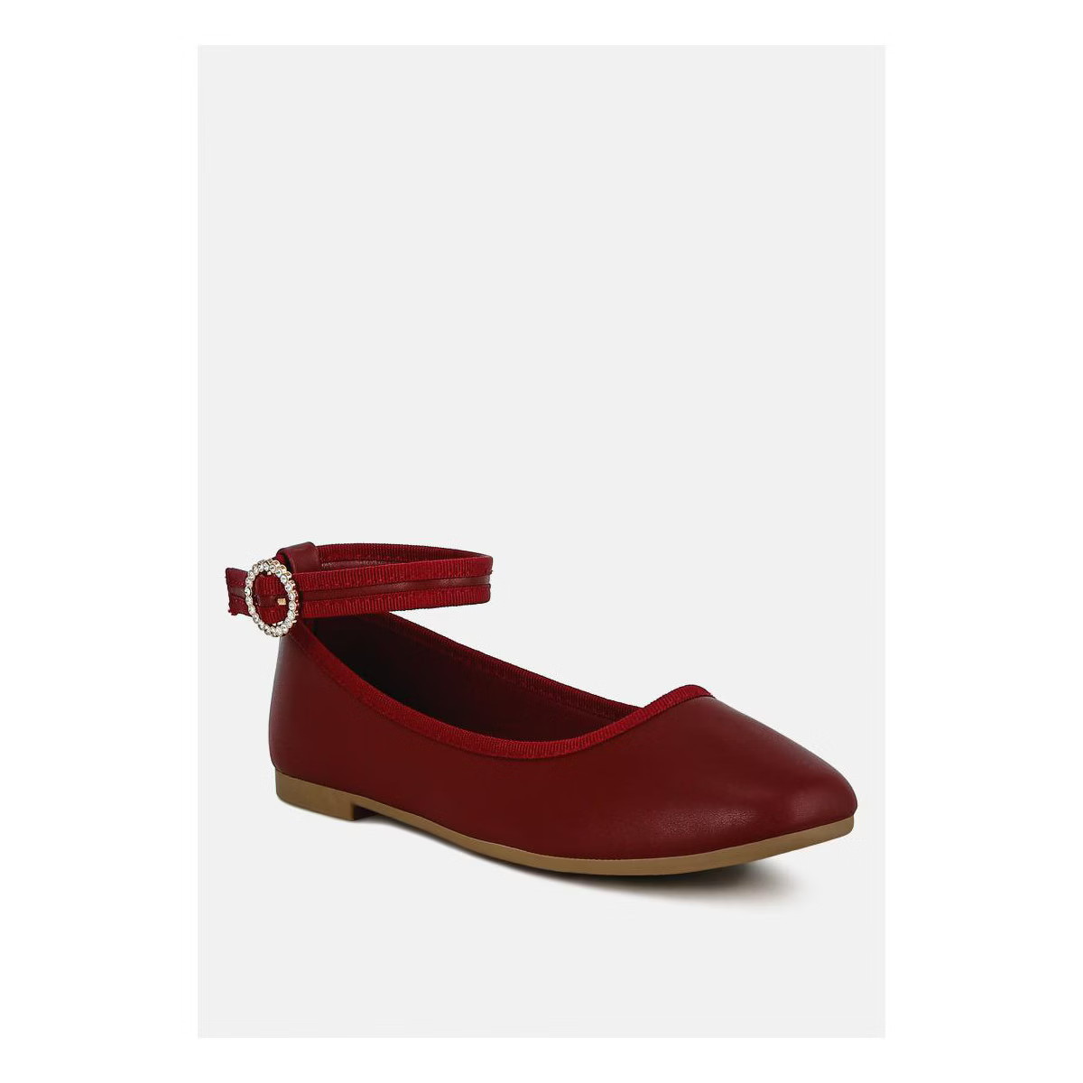 Danseur Ankle Strap Detail Ballet Flats | Target