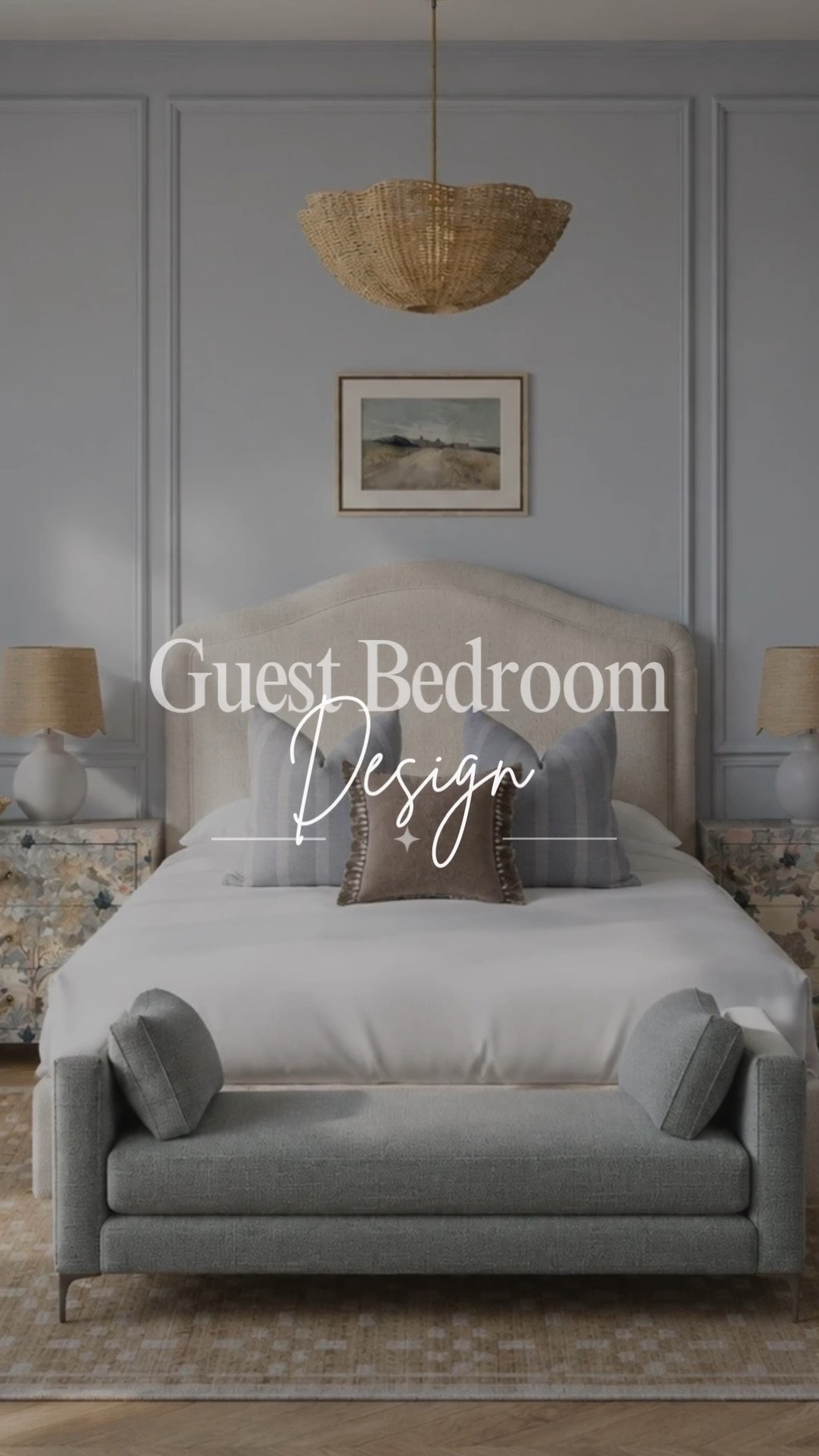 Guest bedroom, mother-in-law suite, queen bed, bedroom refresh.

#LTKHome #LTKmomlife #LTKOver40