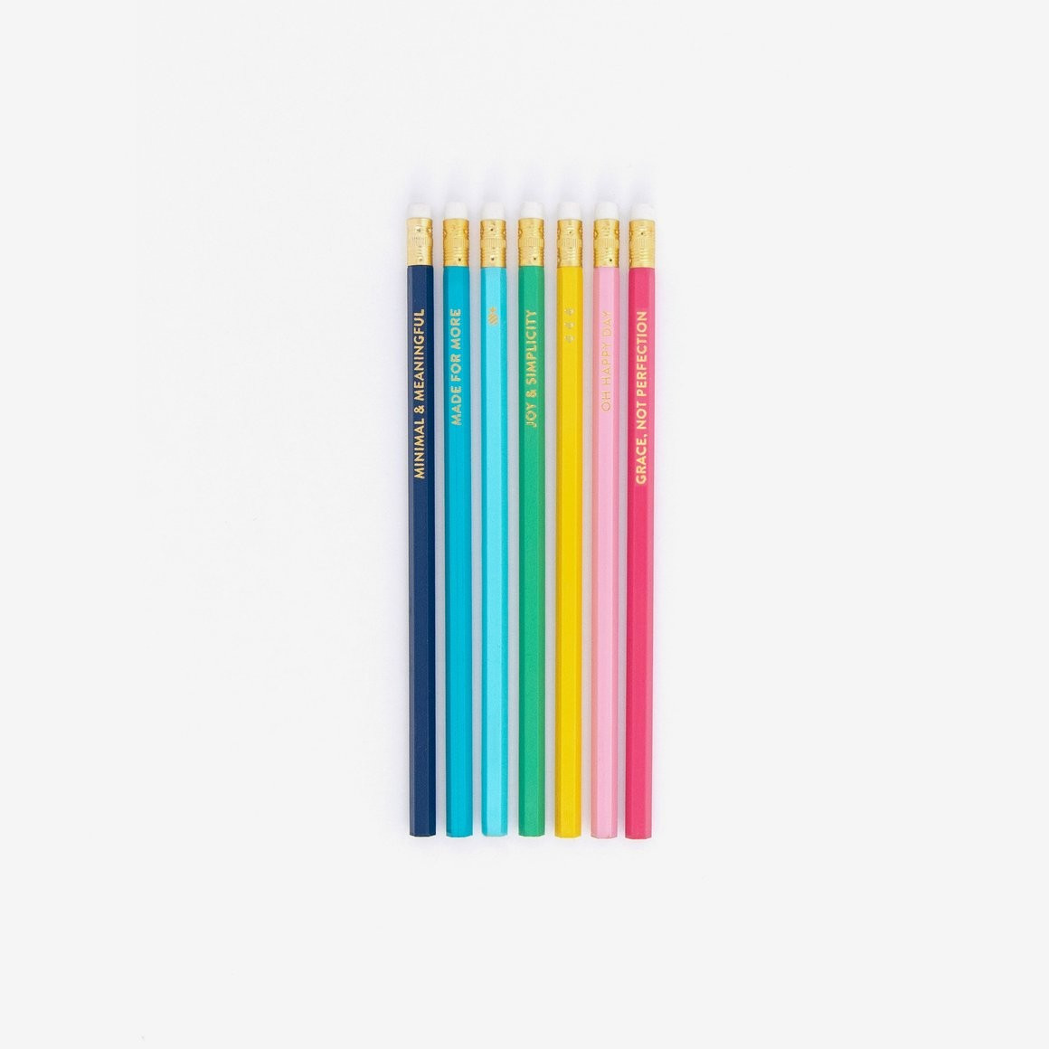 Happy Stripe Pencil Pack | Simplified