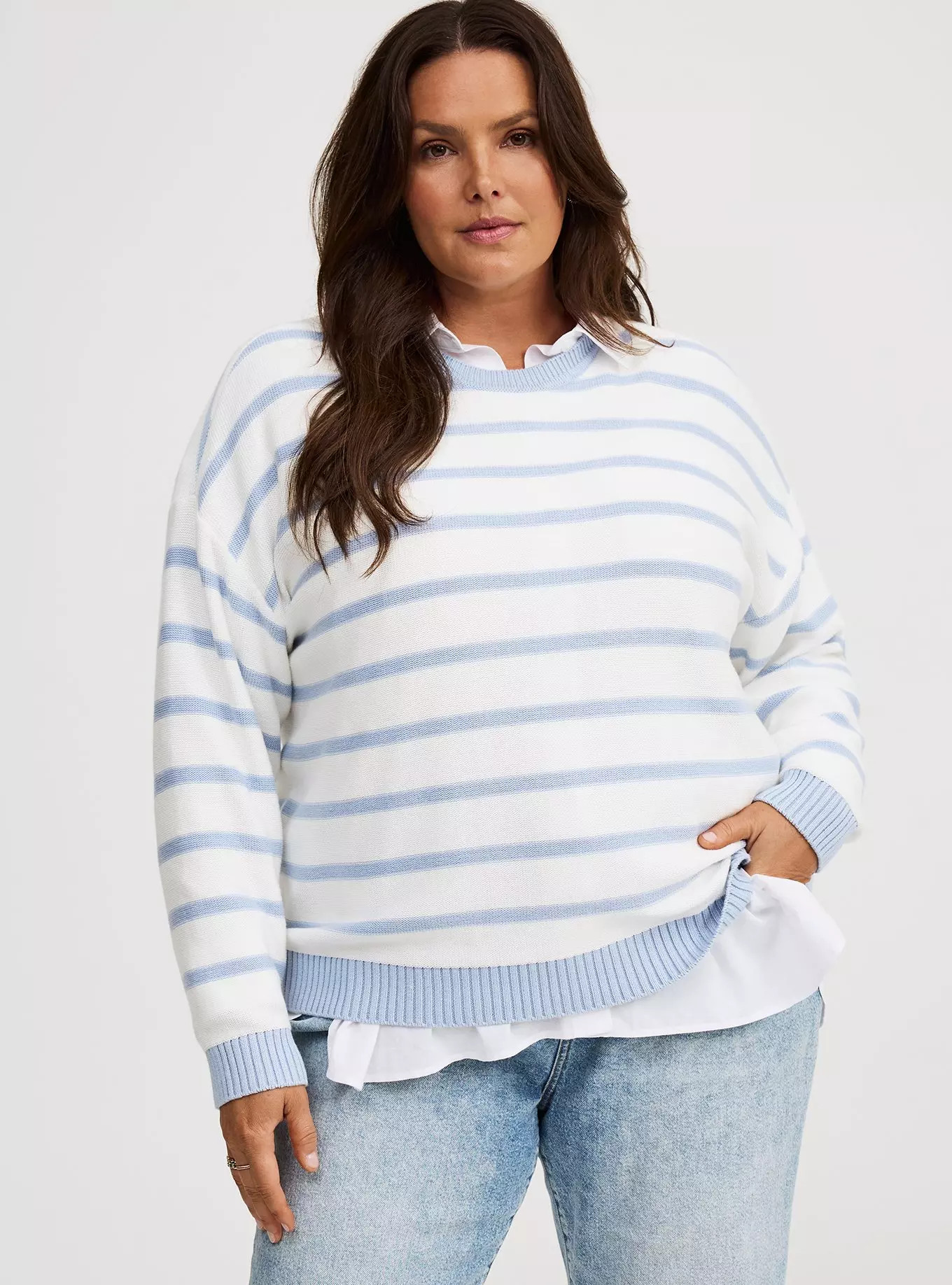 Crew Neck Pullover Sweater | Torrid (US & Canada)