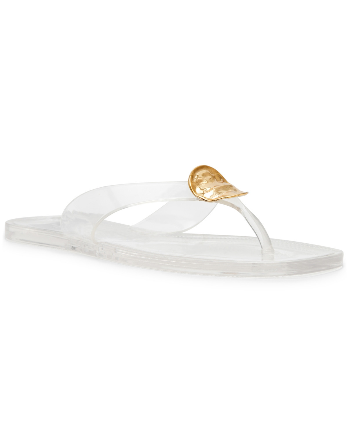 Dv Dolce Vita Women's Jespar Jelly Thong Flat Sandals - Clear | Macy's