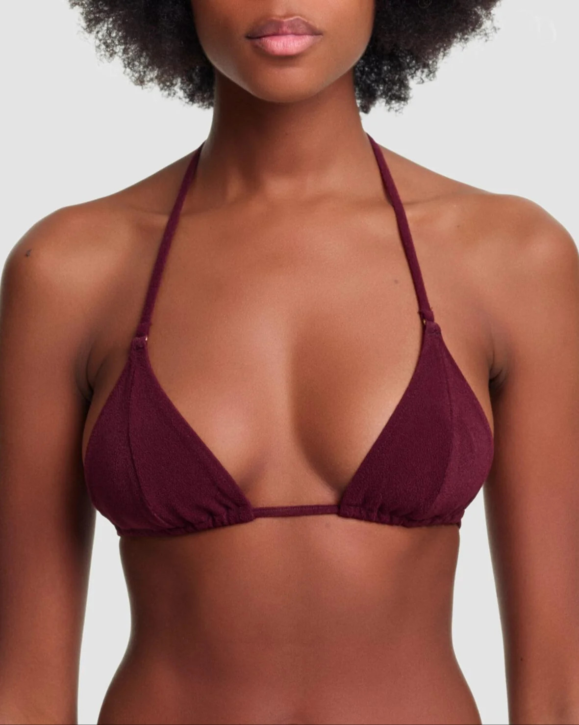 Mica Bikini Top - Yasmine Eslami - Choco | Shop.app