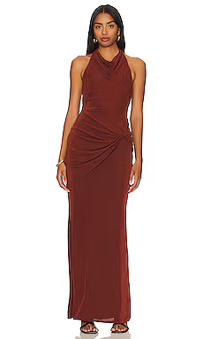 Katie May Leyla Gown in Auburn from Revolve.com | Revolve Clothing (Global)