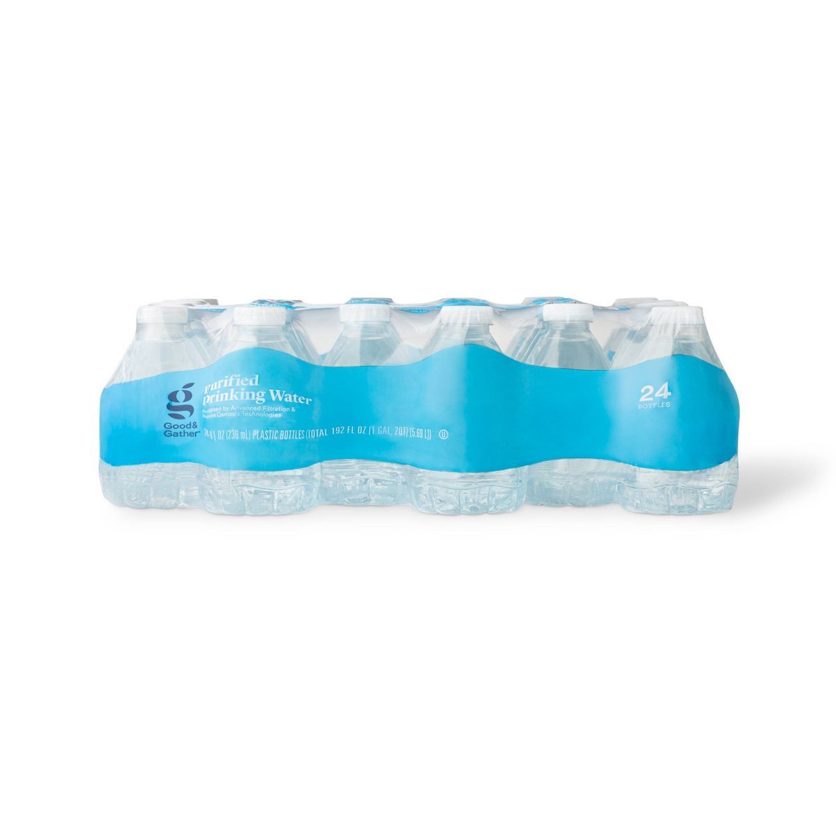 Purified Drinking Water - 24pk/8 fl oz Bottles - Good & Gather™ | Target
