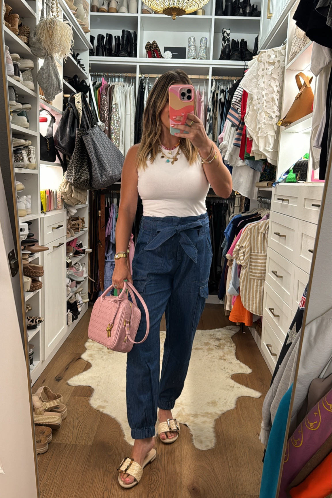 Wearing a small tank, 2 jeans, 6 sandals all run tts 

#LTKShoeCrush #LTKStyleTip #LTKFindsUnder50