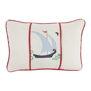 ON SALE Katie Ridder Beetlecat Pillow in Lavender Blue on Linen With Red or Navy Welting made to ... | Etsy (US)