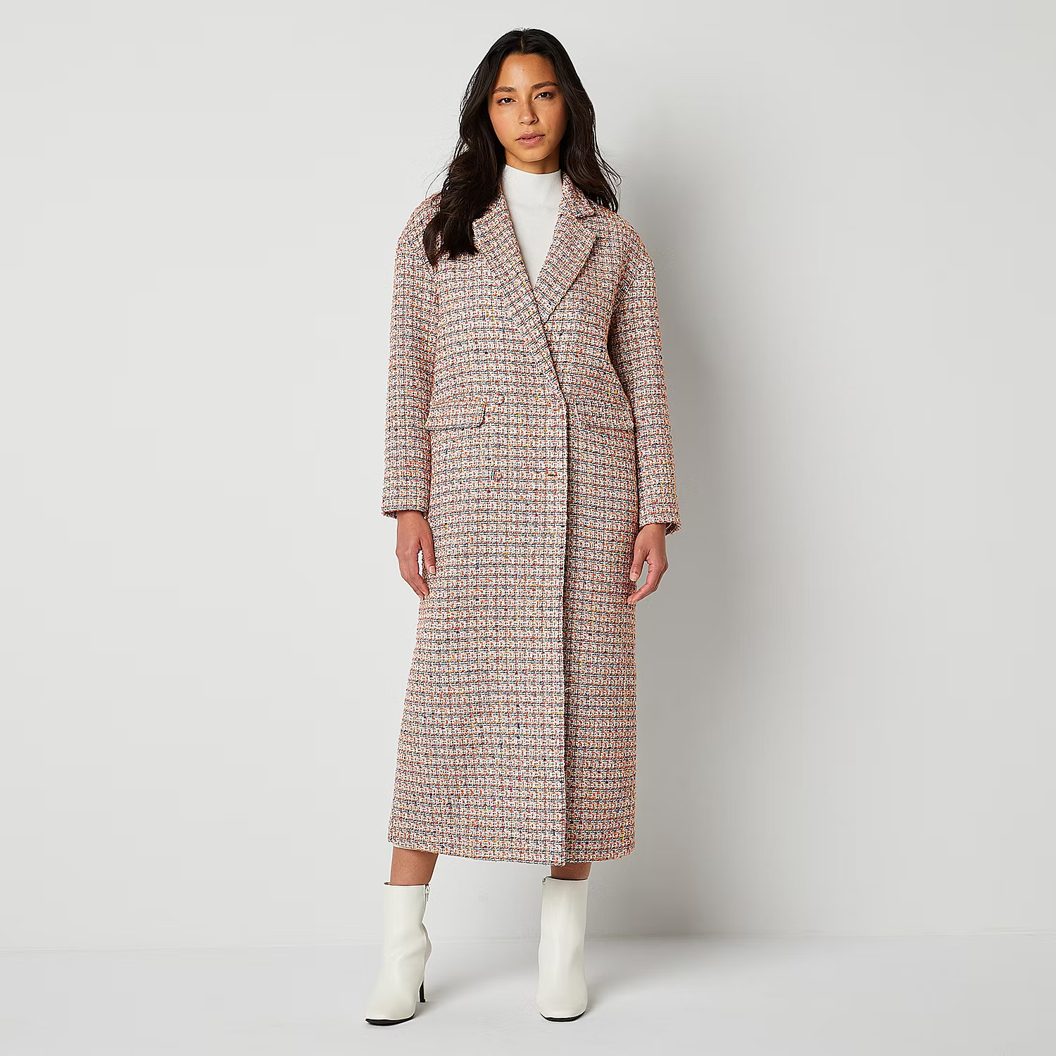 Worthington X Jason Bolden Womens Midweight Trench Coat | JCPenney