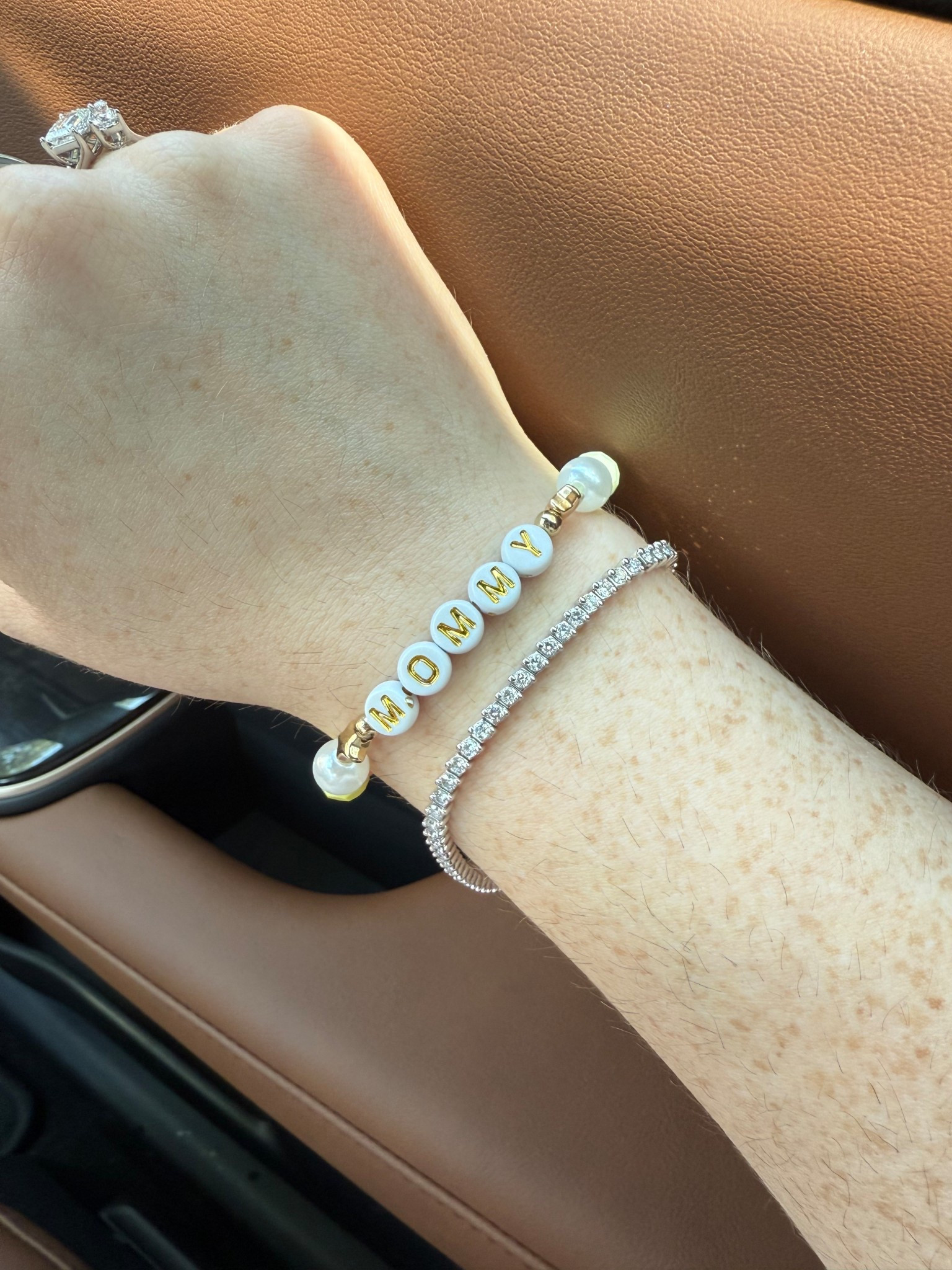 Blue Nile tennis bracelet 