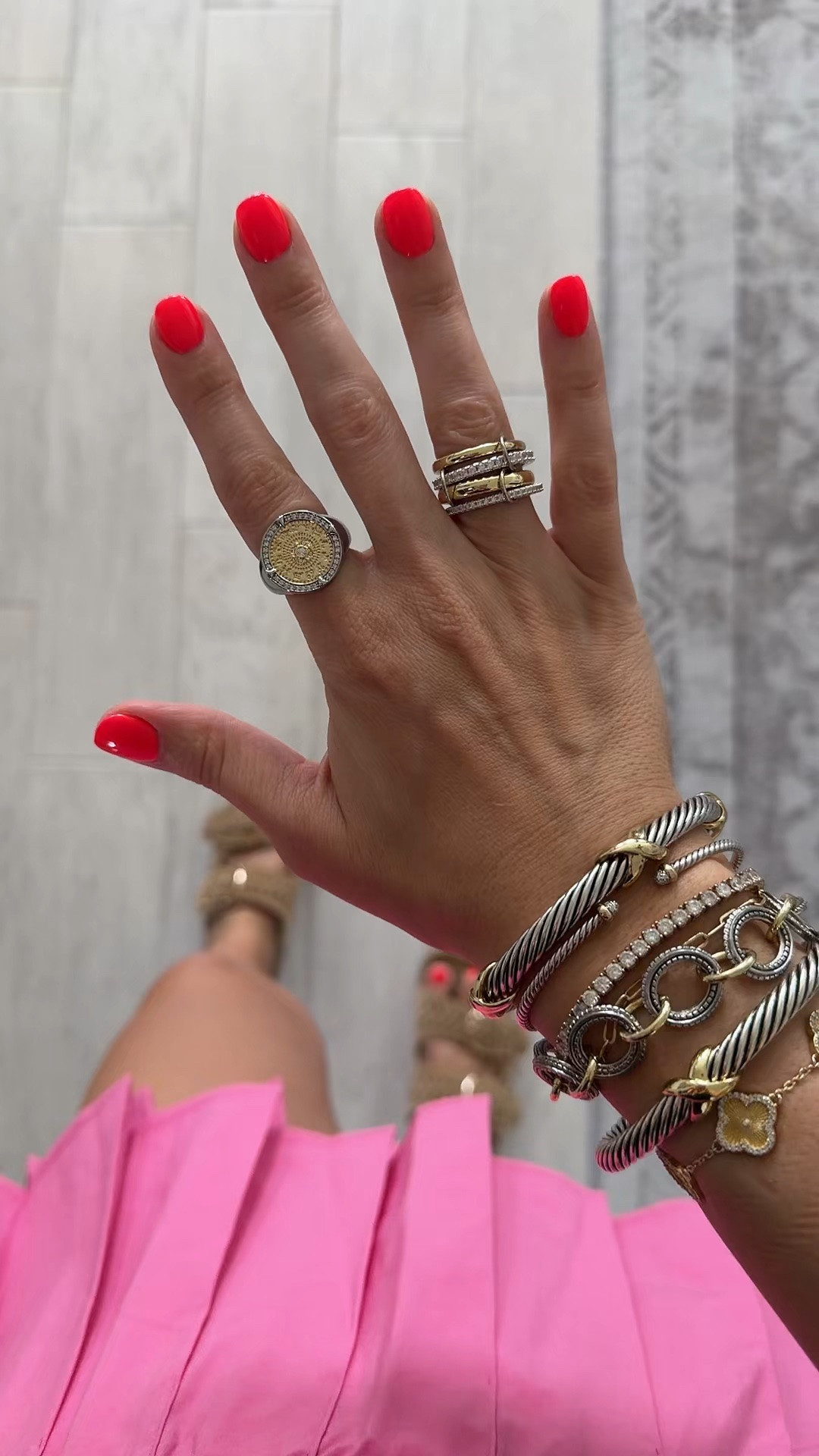 Bracelet stack and rings!

#LTKSaleAlert