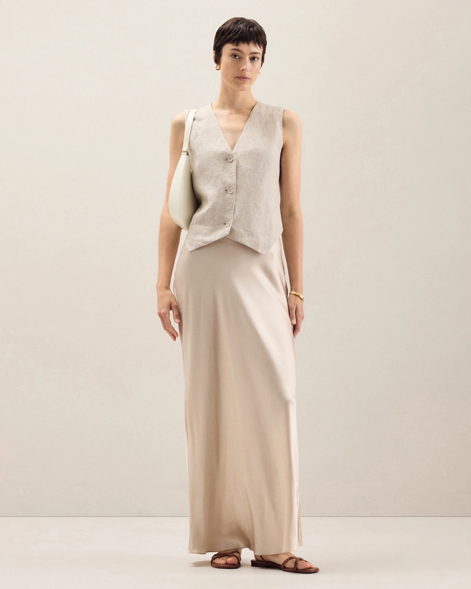 100% Washable Silk Maxi Skirt | Quince