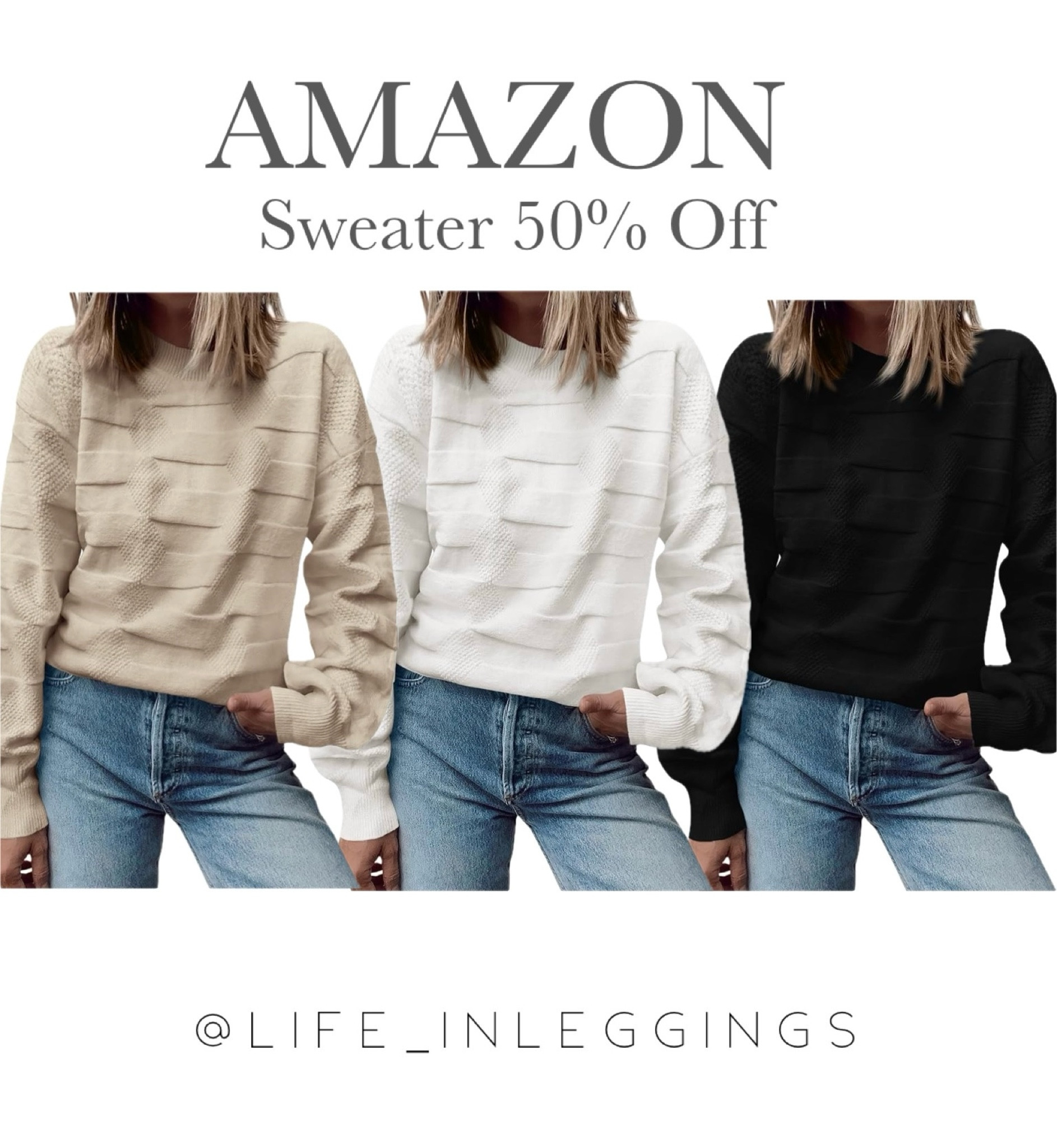 Sweater is 50% off and under $20!  Winter outfit, jeans, boots

#LTKFindsUnder50 #LTKStyleTip #LTKSaleAlert