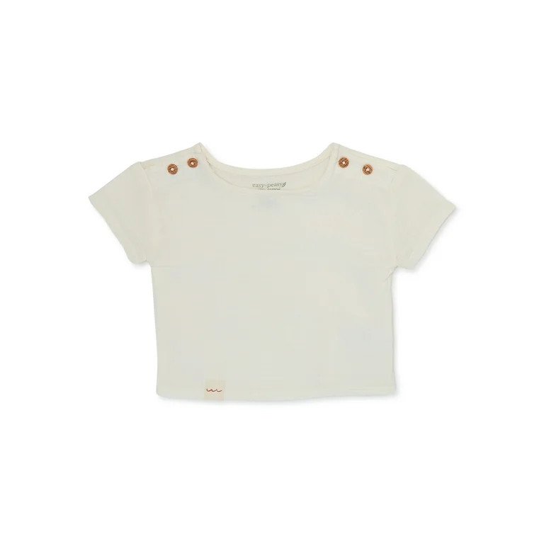 easy-peasy Baby Short Sleeve Solid Tee, Sizes 0M-24M | Walmart (US)