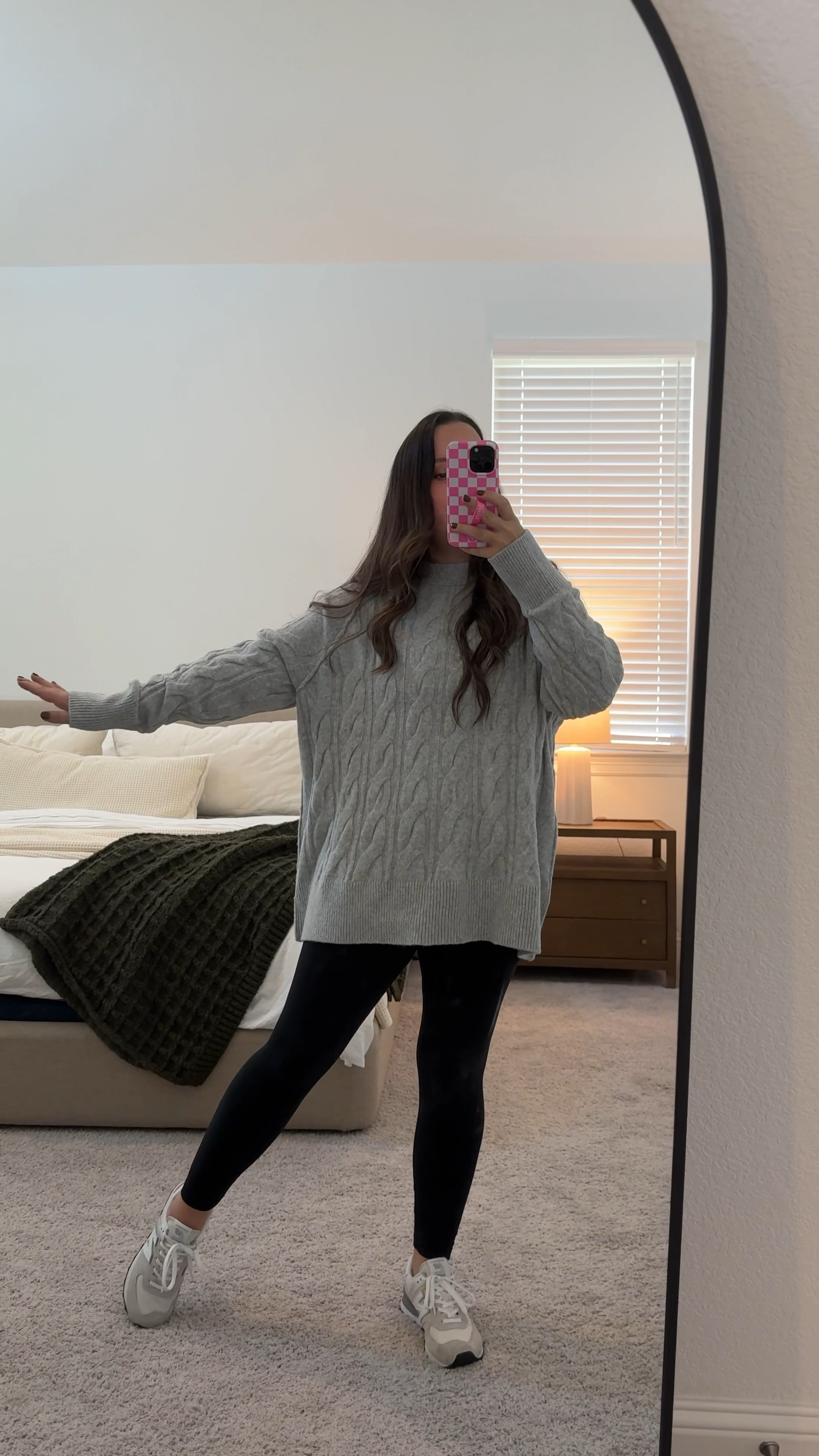 Aerie fall favorites on sale for the LTK Fall Sale 🍂🤍 love this cable knit sweater! Would be perfect for the holidays. I’m in a medium! Don’t forget to copy the sale code in the LTK app 

#LTKFallSale #LTKVideo #LTKSaleAlert