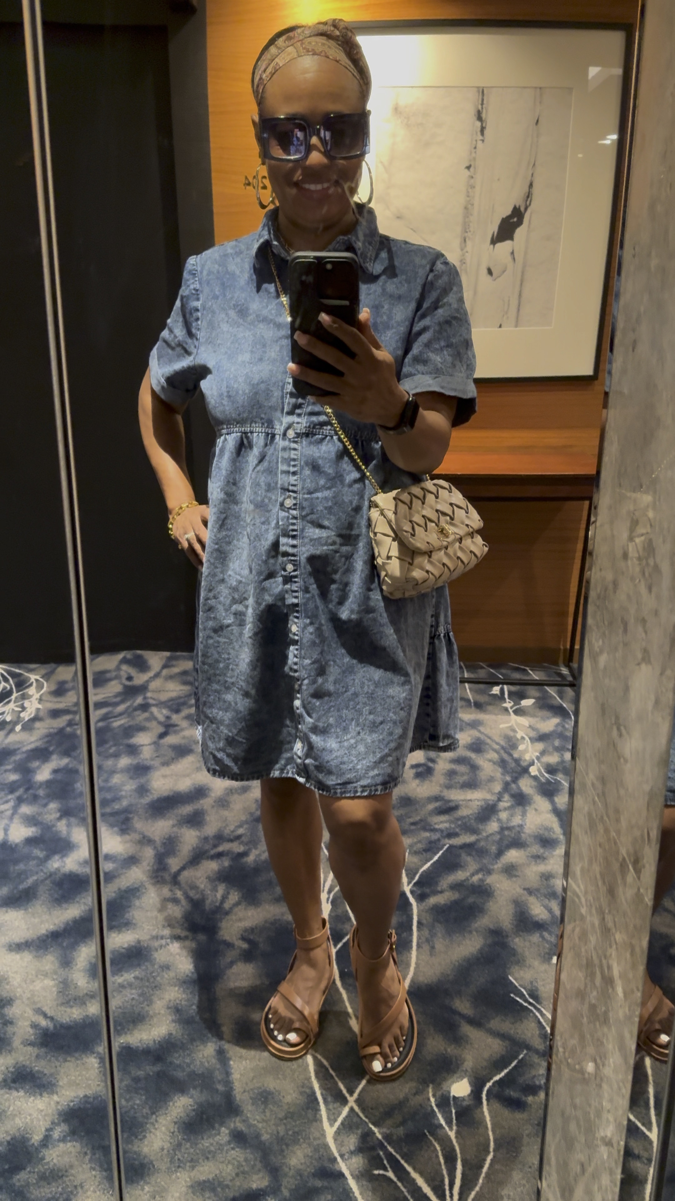 This denim like dress is so flipping cute!!! I wore it for sightseeing in Paris and it was just perfect! Beware if you are top heavy girlie. The fit is great otherwise. Multiple colors and sizes available.🌸

#LTKSaleAlert #LTKOver40 #LTKFindsUnder50