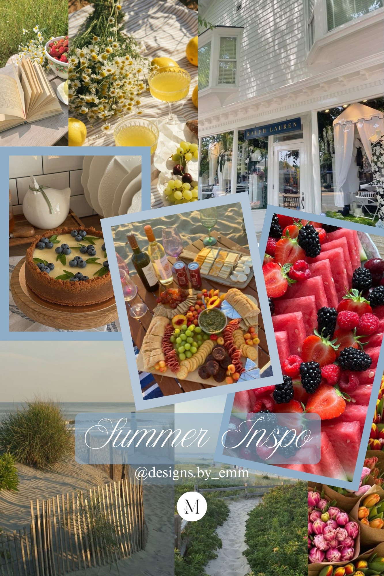 SUMMER VIBES 
Curated by @designs.by_emm 🤍