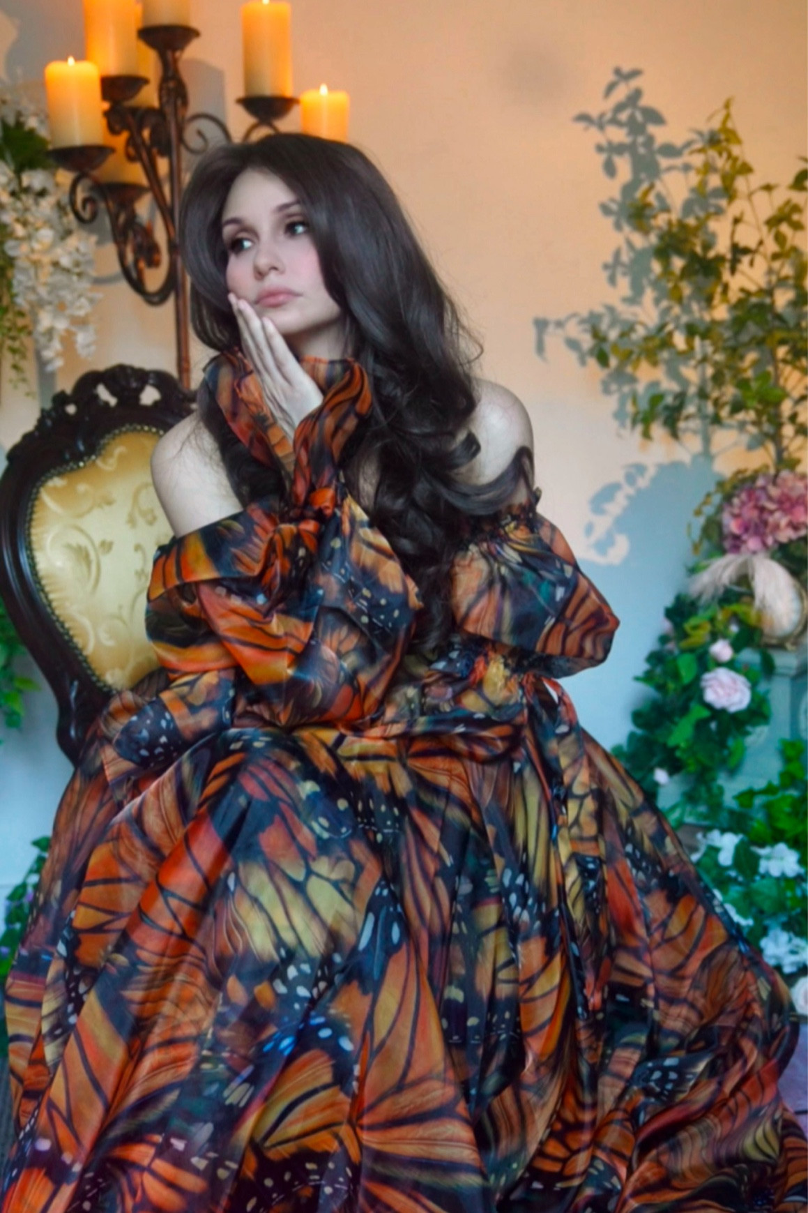 Love this Selkie Moarch gown 🦋 wearing size XS for reference, fits TTS

#LTKBeauty #LTKHome #LTKSeasonal