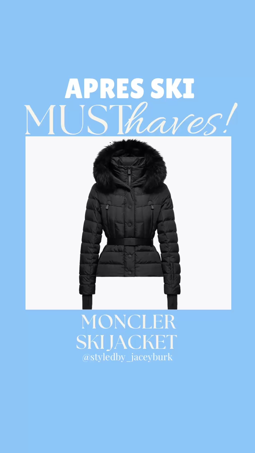 Cutest jacket for this ski season!🖤⛷️

#LTKTravel #LTKGiftGuide