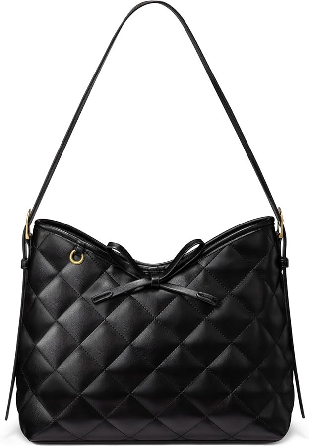 LOVEVOOK Purses for Women Soft Leather Hobo Handbags Quilted Crossbody Bag Designer Carteras Para... | Amazon (US)