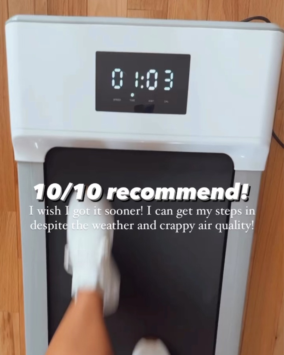 The infamous walking pad! 

#LTKFitness #LTKhome