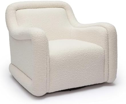 Tov Furniture Charli Cream Boucle Swivel Chair | Amazon (US)