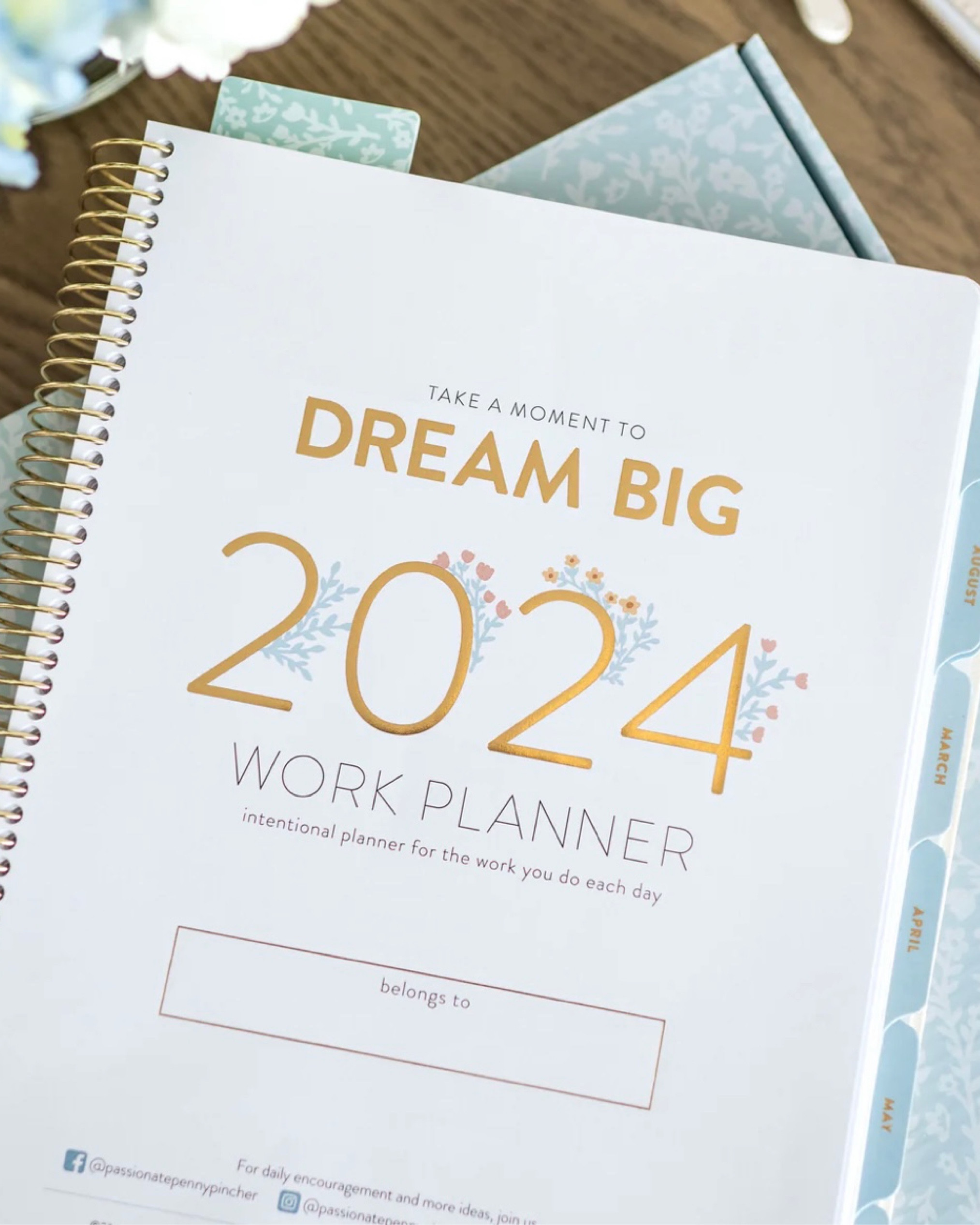 Dream Big and Become More Organized in 2024! This Work Calendar Planner is a 10/10 recommendation for the busy working woman who wants to meet her goals and accomplish her daily task! From goal setting, creating checklists, planning content and setting reminders, I can complete daily task with ease. Super cute and user friendly! 

#LTKhome #LTKVideo #LTKfindsunder100