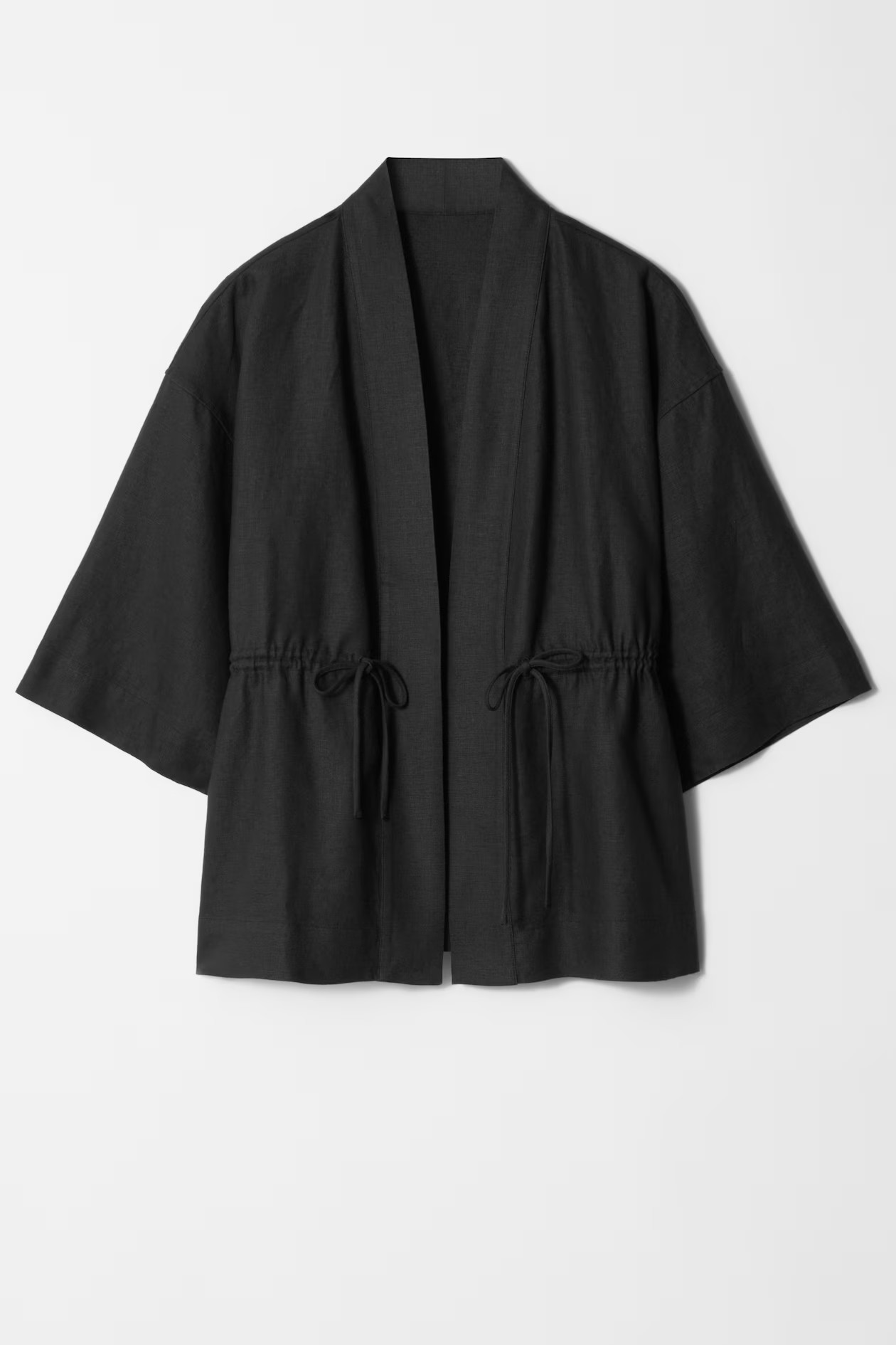 Americana de lino con cordón de ajuste | H&M (FR, IT, ES, PT, BE)