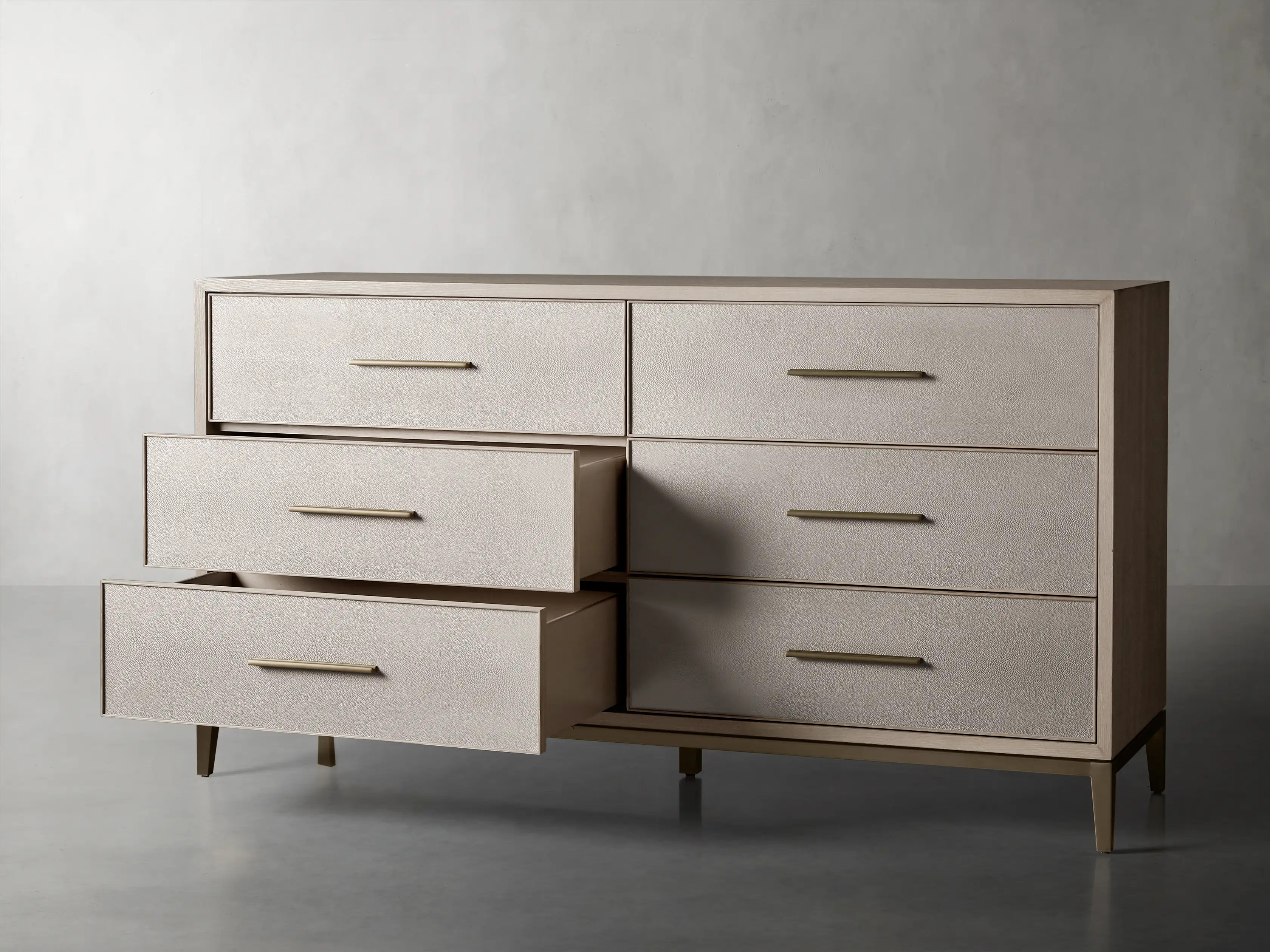 Malone Six Drawer Dresser | Arhaus