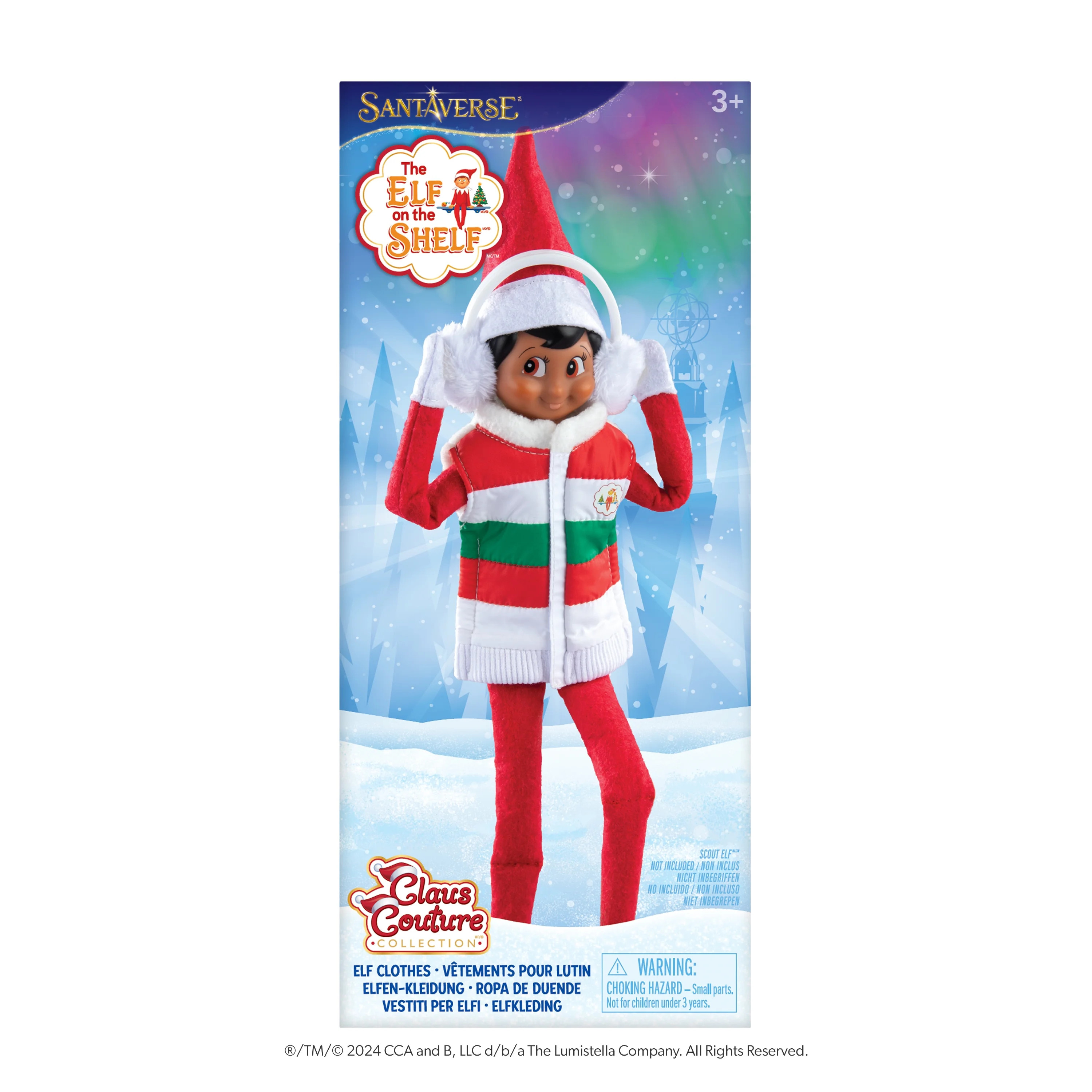 The Elf on the Shelf Claus Couture Collection Puffer Vest | Walmart (US)