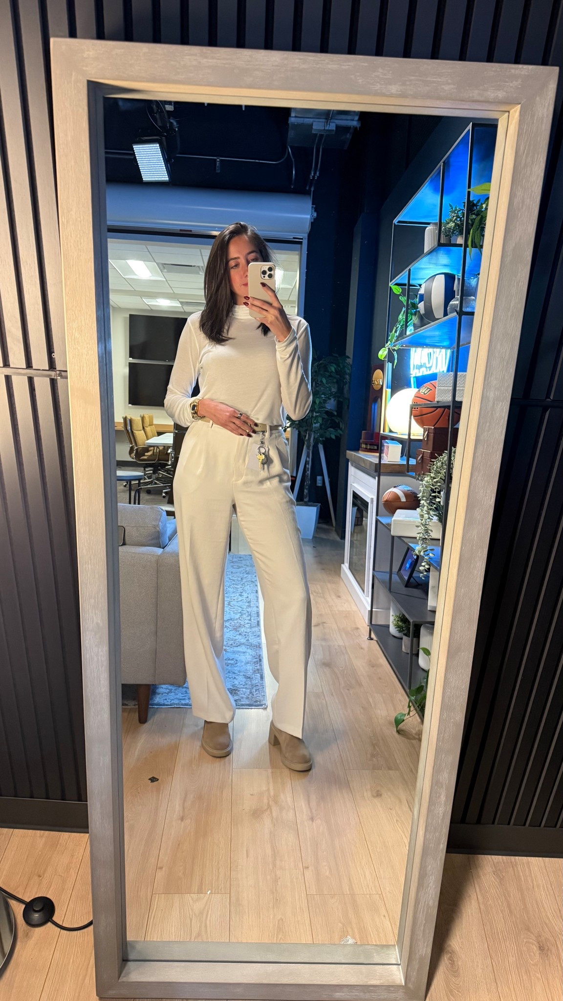 Winter outfit I’m obsessed with. Winter white all day 🤍

#LTKWorkwear #LTKootd #LTKTall