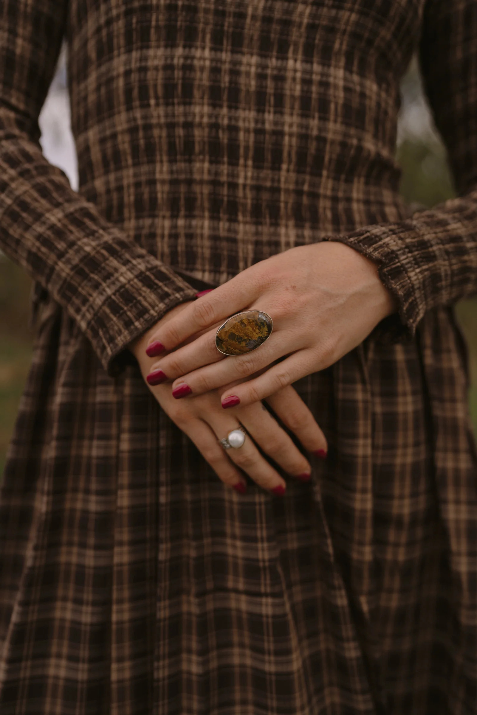 Bobbi Ring | Nielit Jasper | Goldie Lew Jewelry, LLC