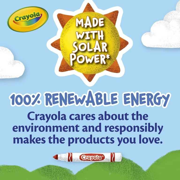 Crayola Broad Line Markers, 10 Ct, Back to School Supplies for Kids, Teacher Supplies, Beginner C... | Walmart (US)