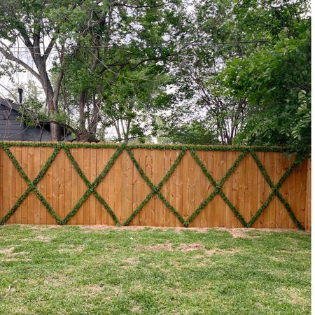A little yard update for less than $200 

Faux boxwood. Outdoor design. Landscape design. Backyard refresh. Lattice. DIY backyard design. Amazon finds. 