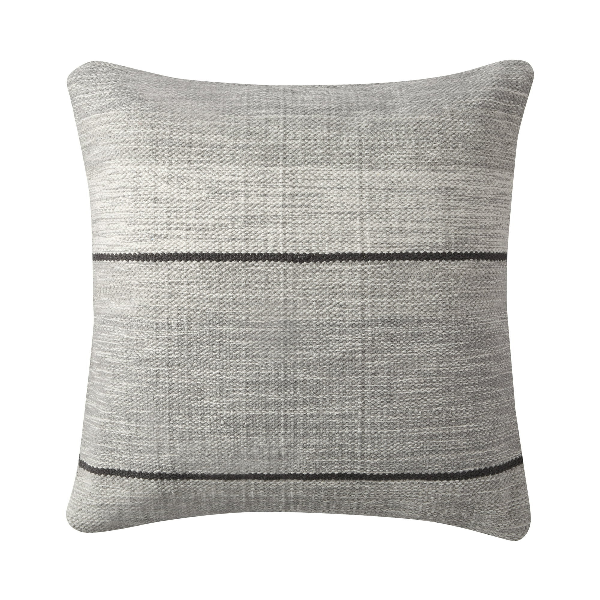Better Homes & Gardens Lucas Gray Ombre 22" x 22" Pillow by Dave & Jenny Marrs | Walmart (US)