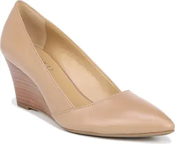 Frankie Leather Wedge Pump | Nordstrom