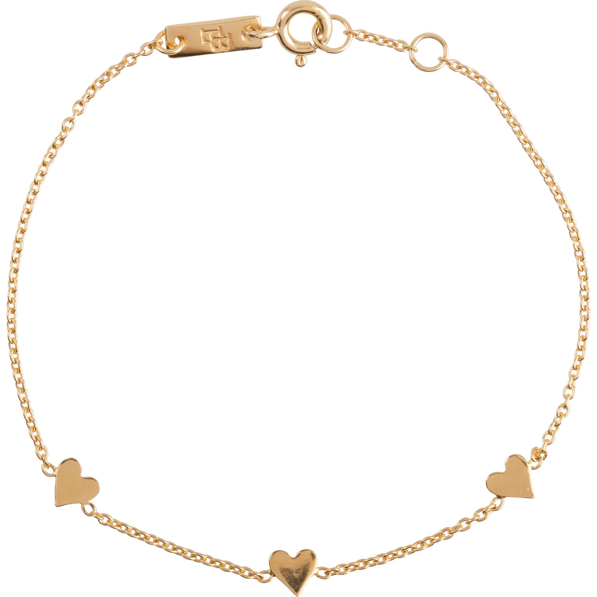 Women's You Are Loved Bracelet, Gold Plated | Maisonette
