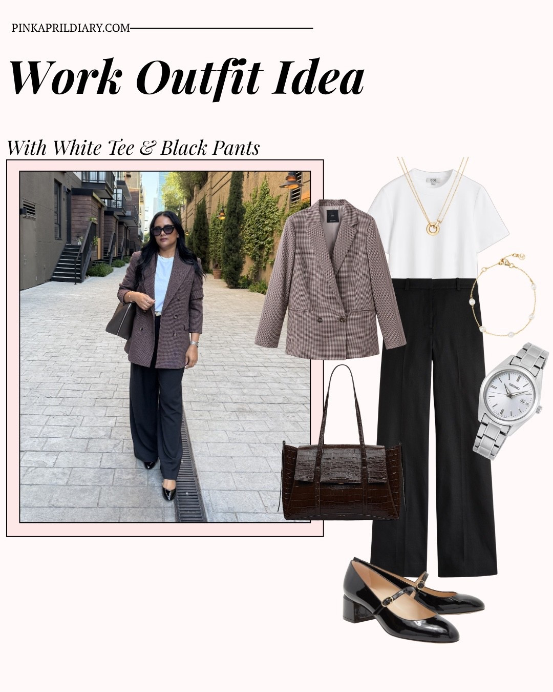 Elevated Work Outfit Idea with White Tee and Black Pants!

Work Outfit 

#LTKWorkwear #LTKSeasonal #LTKootd