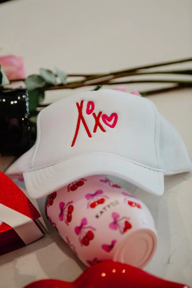 XOXO Heart Foam Trucker Hat | Katydid.com