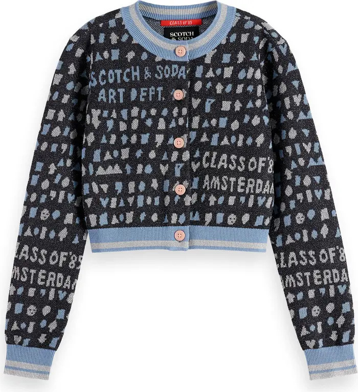 Kids' Jacquard Cardigan | Nordstrom