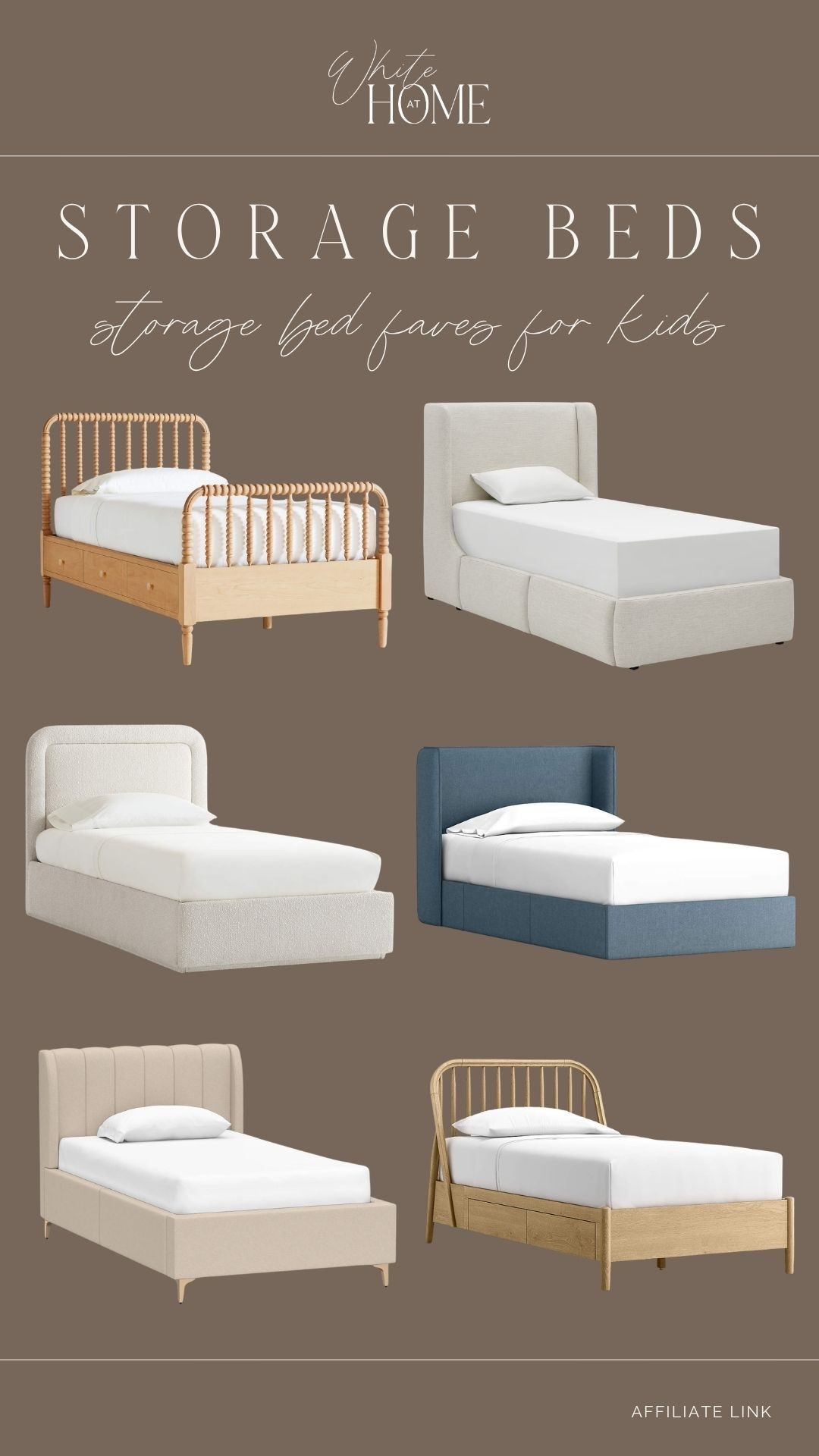 Our two youngest share a room, and I have been heavily considering getting them storage beds! Having a little bit of additional space for them to store toys, bedding, or out of season clothing would be ideal. I love these twin size options! 

#LTKSaleAlert #LTKHome