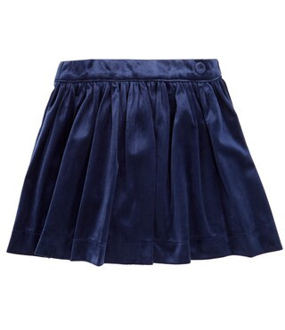 x Darby Fallon Clark Little Girls 2T-6X Gogo Velvet Pull-On Skirt | Dillard's