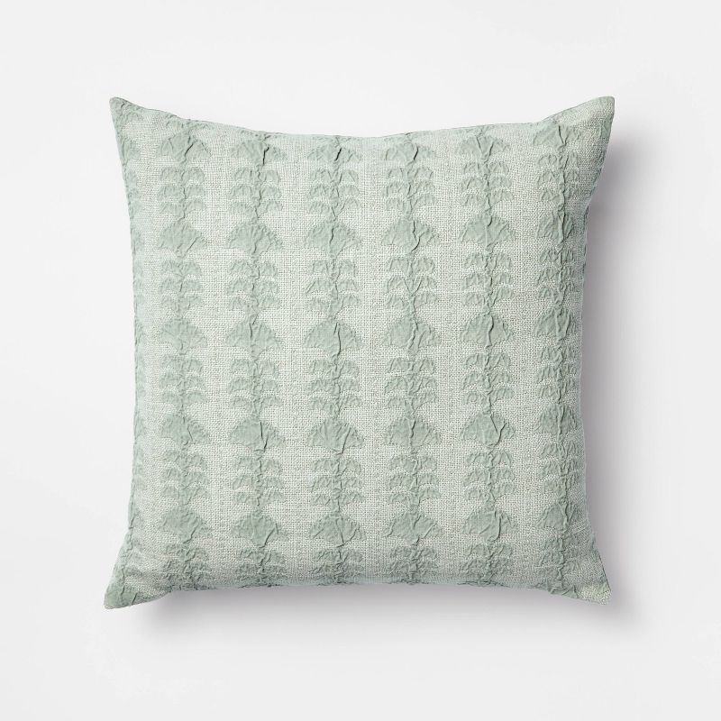 Woven Block Print Square Throw Pillow - Threshold™ designed with Studio McGee | Target