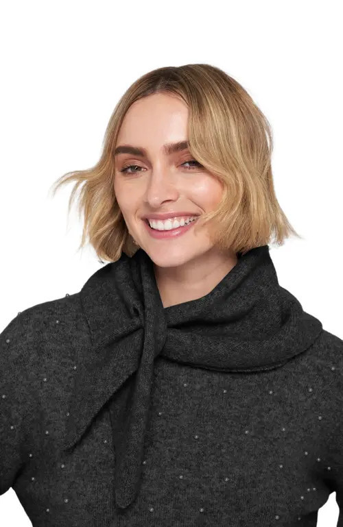 ELLE Collection Sweater Scarf in Black at Nordstrom | Nordstrom