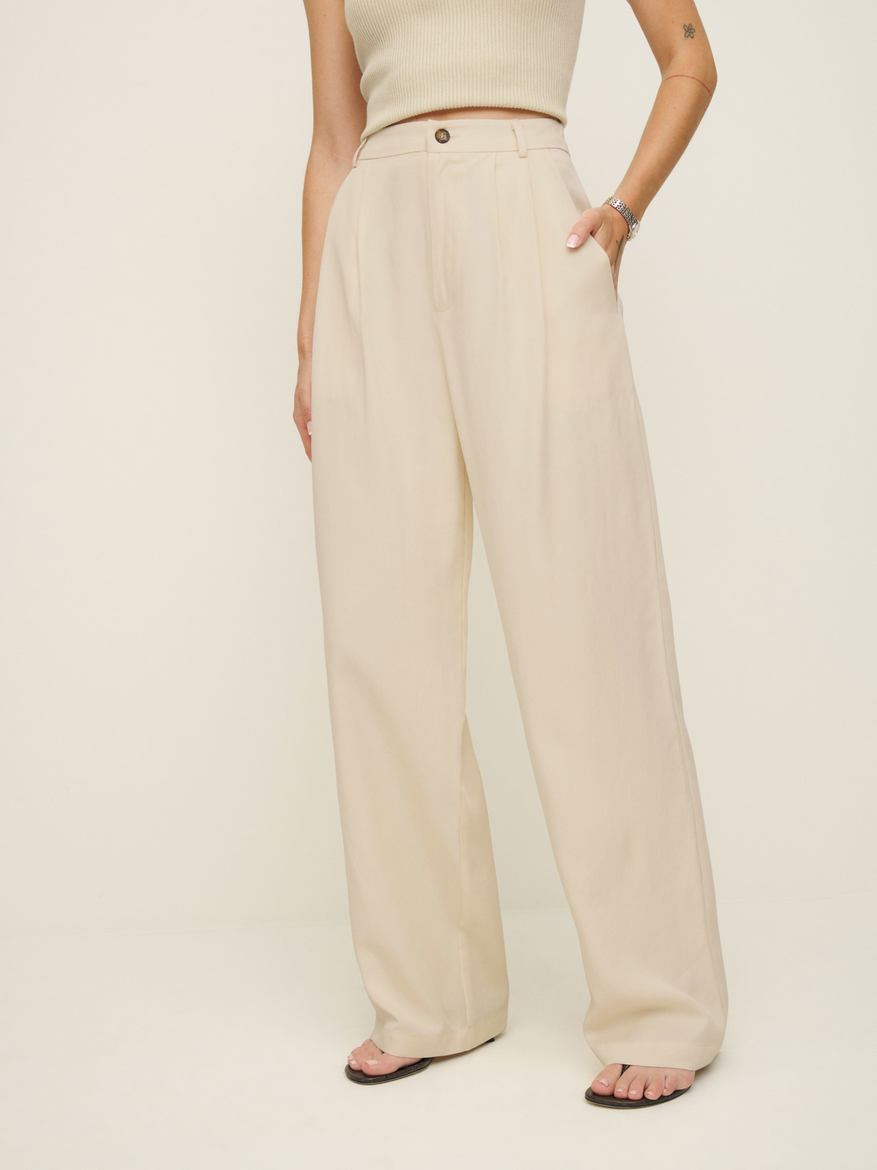 Petites Mason Pant | Reformation (Global)