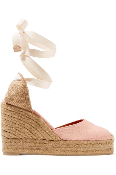 Carina 80 canvas wedge espadrilles | NET-A-PORTER (US)