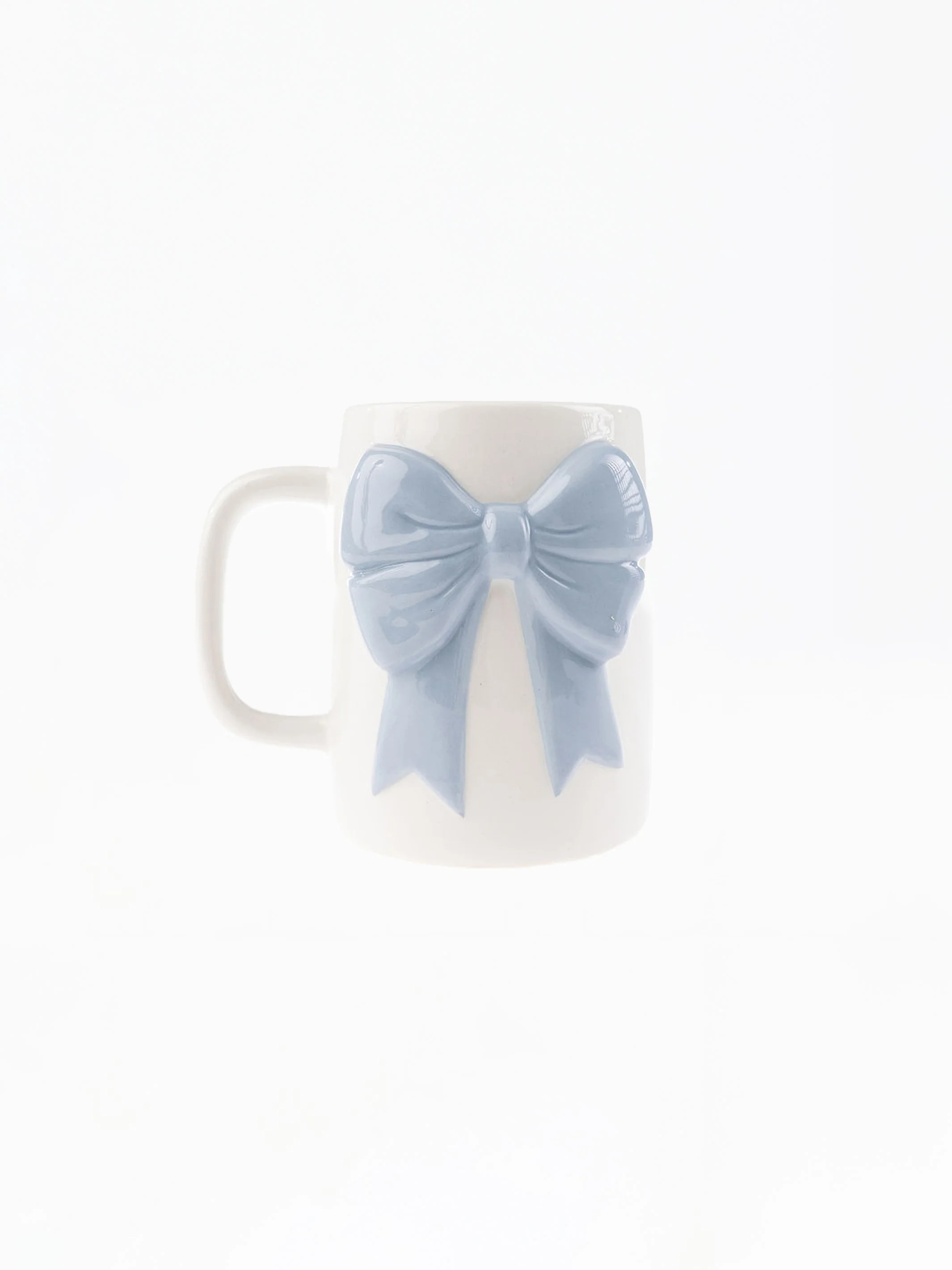 Ceramic Bow Mug | Blue | Mary Square