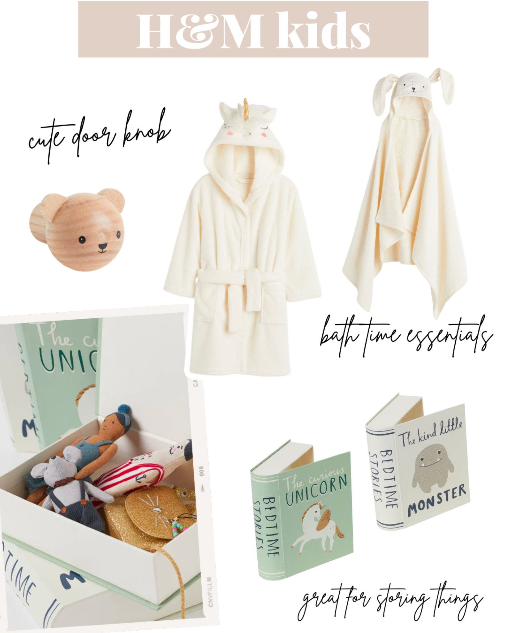 My last H&M order for Emma with bath time essentials, cute door knobs and amazingly gorgeous storage boxes 🤍 

#LTKeurope #LTKkids #LTKbaby